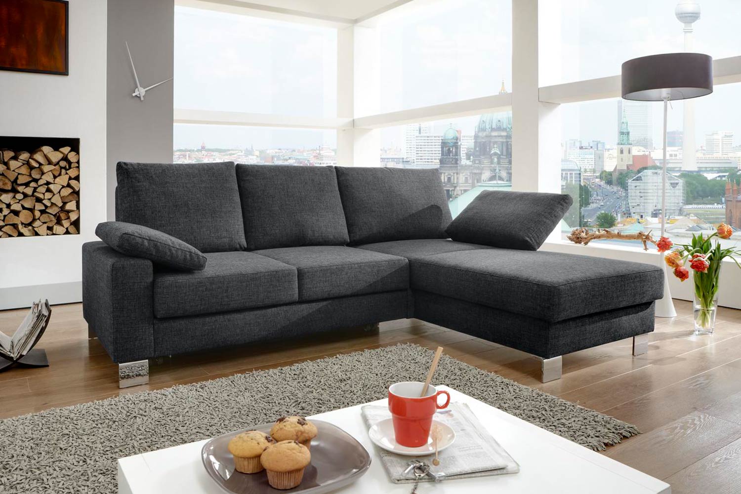 Ecksofa Modell Alpha Plus