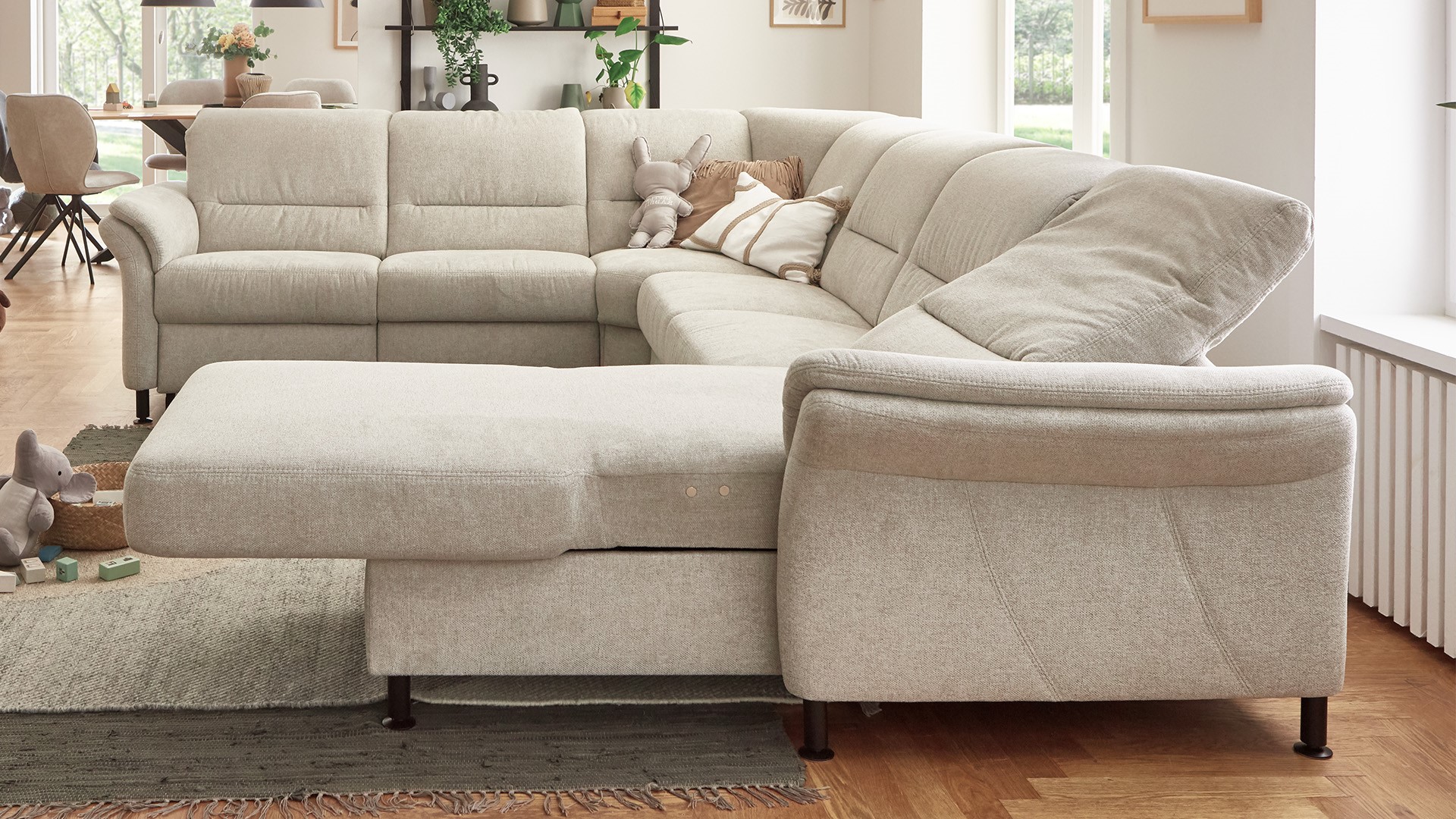 Modulmaster Wohnlandschaft Cosmos High im EcoTouch Stoff Modulmaster Wohnlandschaft Cosmos High im EcoTouch Stoff