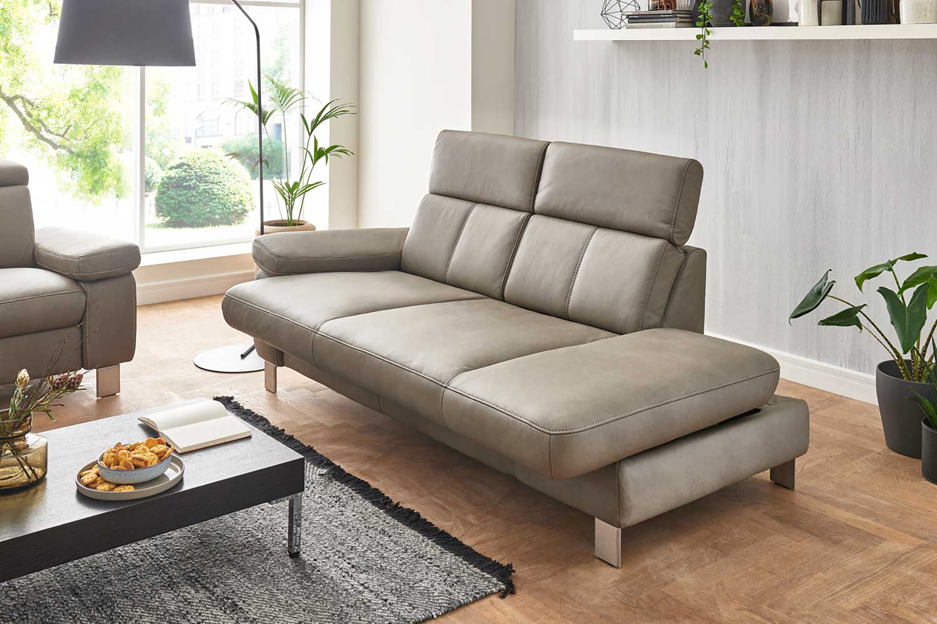 Son Vida Leder Couchgarnitur voller möglichkeiten