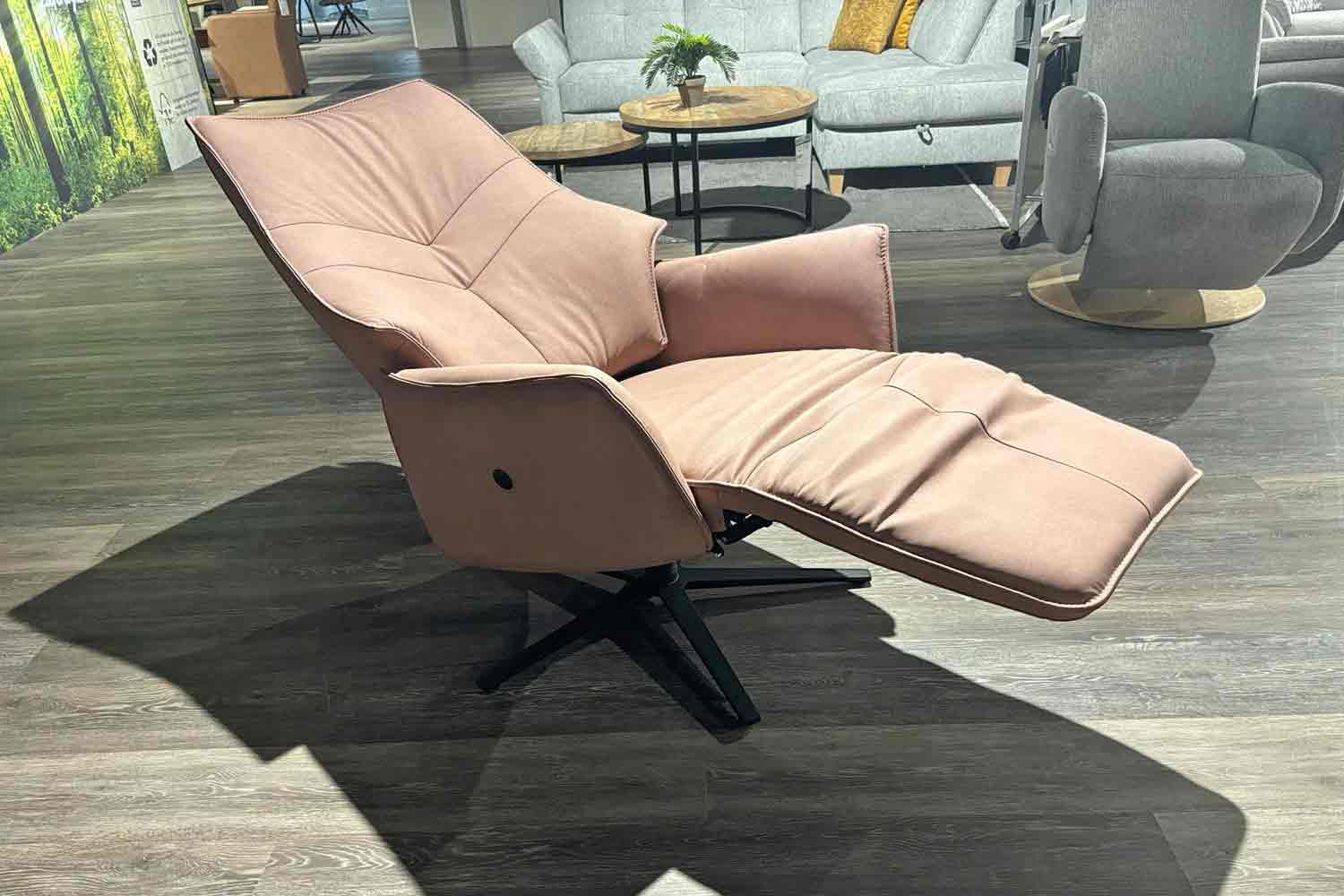 Himolla Sessel inkl. motorischer Relaxfunktion und Akku in Leder 