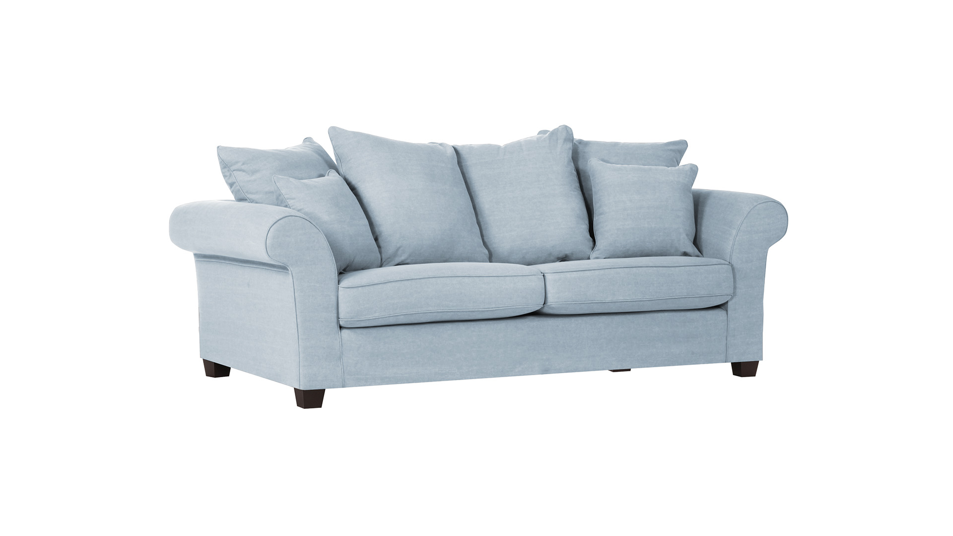 Ginger Moon Big Sofa Almelo mit losen Rückenkissen in Stoff Ginger Moon Big Sofa Almelo mit losen Rückenkissen in Stoff-03100391-WW