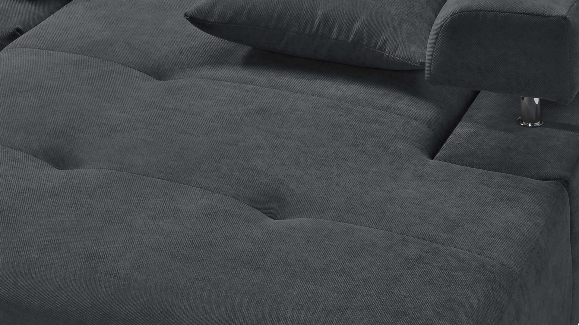 Ecksofa Dream mit motorischer Sitztiefenverstellung in Stoff-06460128WW.10