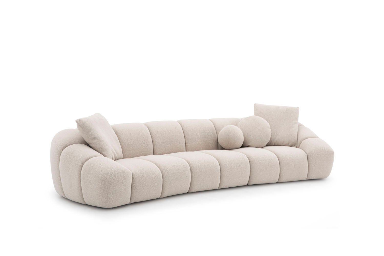 CAMPO DE´FIORI Marcello Designer Rundsofa in Stoff 