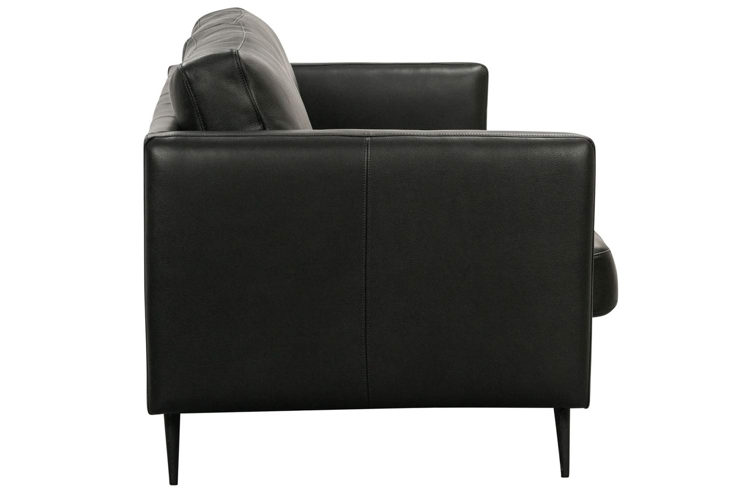 Ledersofa im trendigen Scandi Style