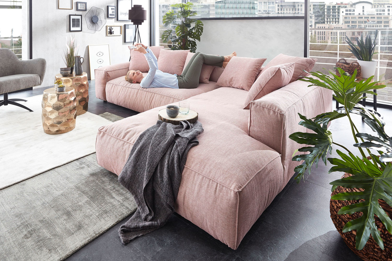 Ecksofa cosyhome living 1000