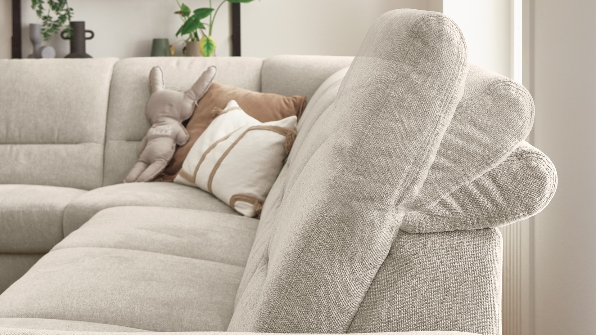 Modulmaster Wohnlandschaft Cosmos High im EcoTouch Stoff Modulmaster Wohnlandschaft Cosmos High im EcoTouch Stoff