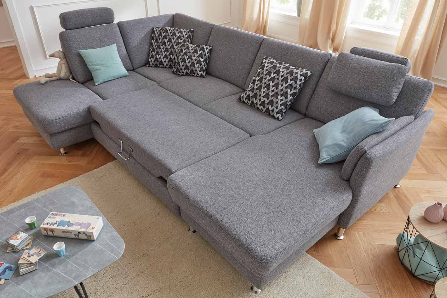 Modulmaster Wohnlandschaft Sonora in Stoff