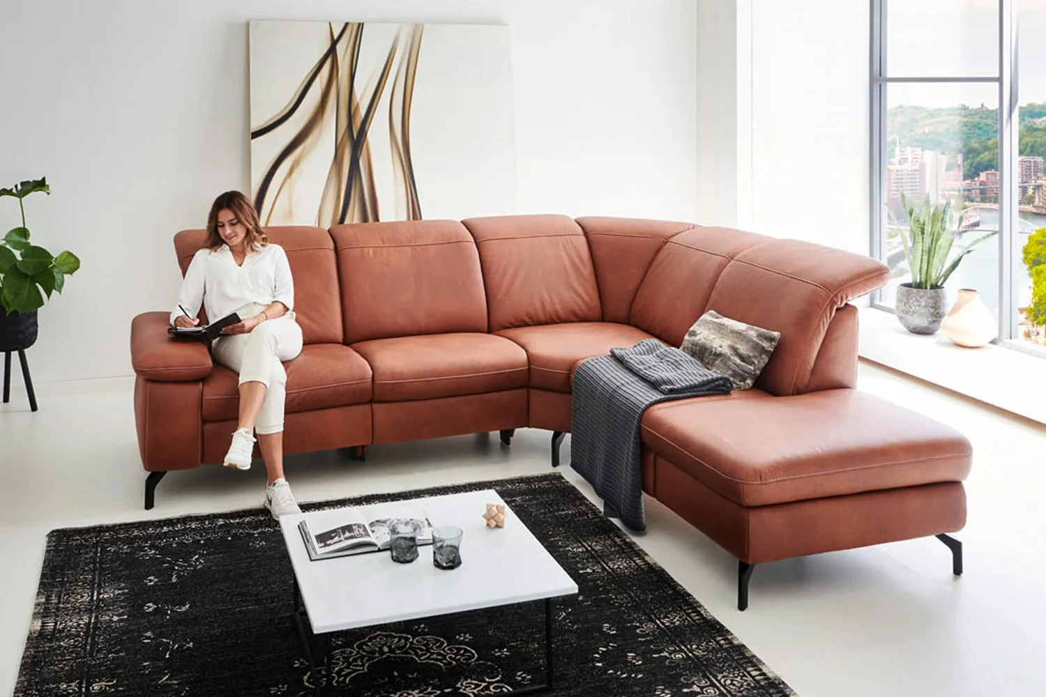 Musterring MR 250 Ecksofa in Stoff