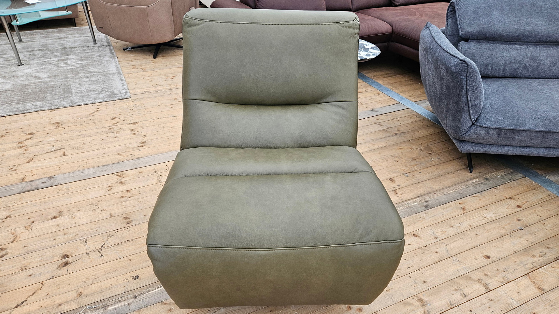Cuoio Relaxsessel inkl. Wippfunktion und Akku in Leder -0597100303-34WW-A