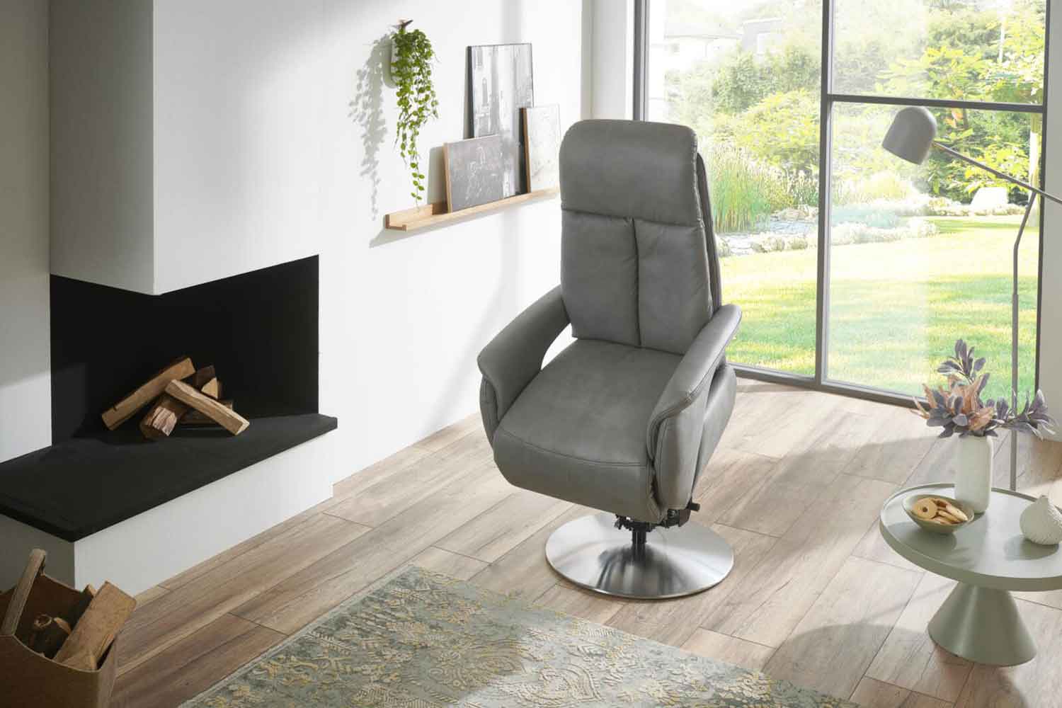 Relaxsessel inkl. Relaxfunktion in Leder