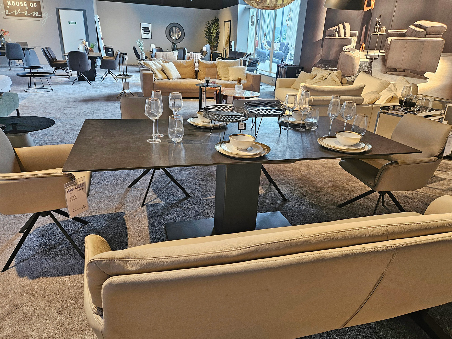 Bert Plantagie Esstisch mit Keramikplatte-0174005300-34WW-A