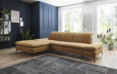 Ecksofa Lavina in Stoff