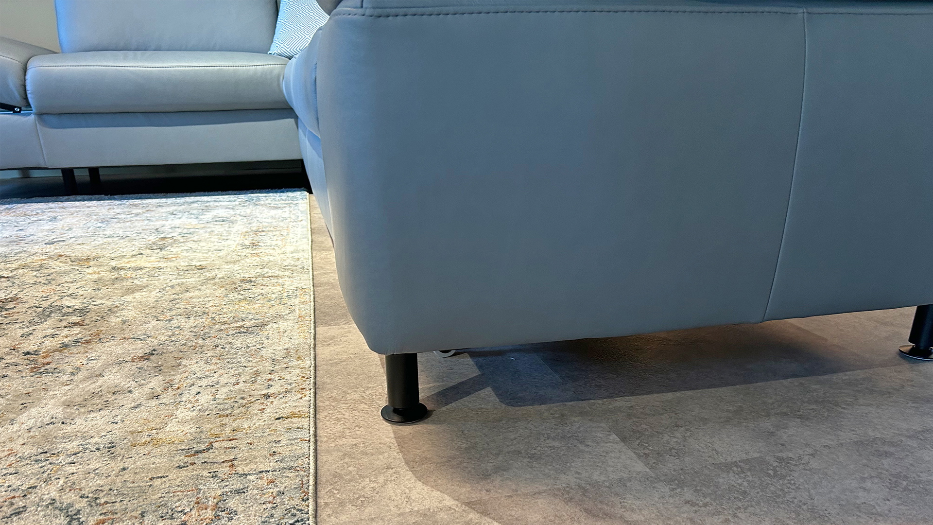 Modulmaster Ecksofa mit vielen Funktionen  in Leder -0775015506-43WW-A