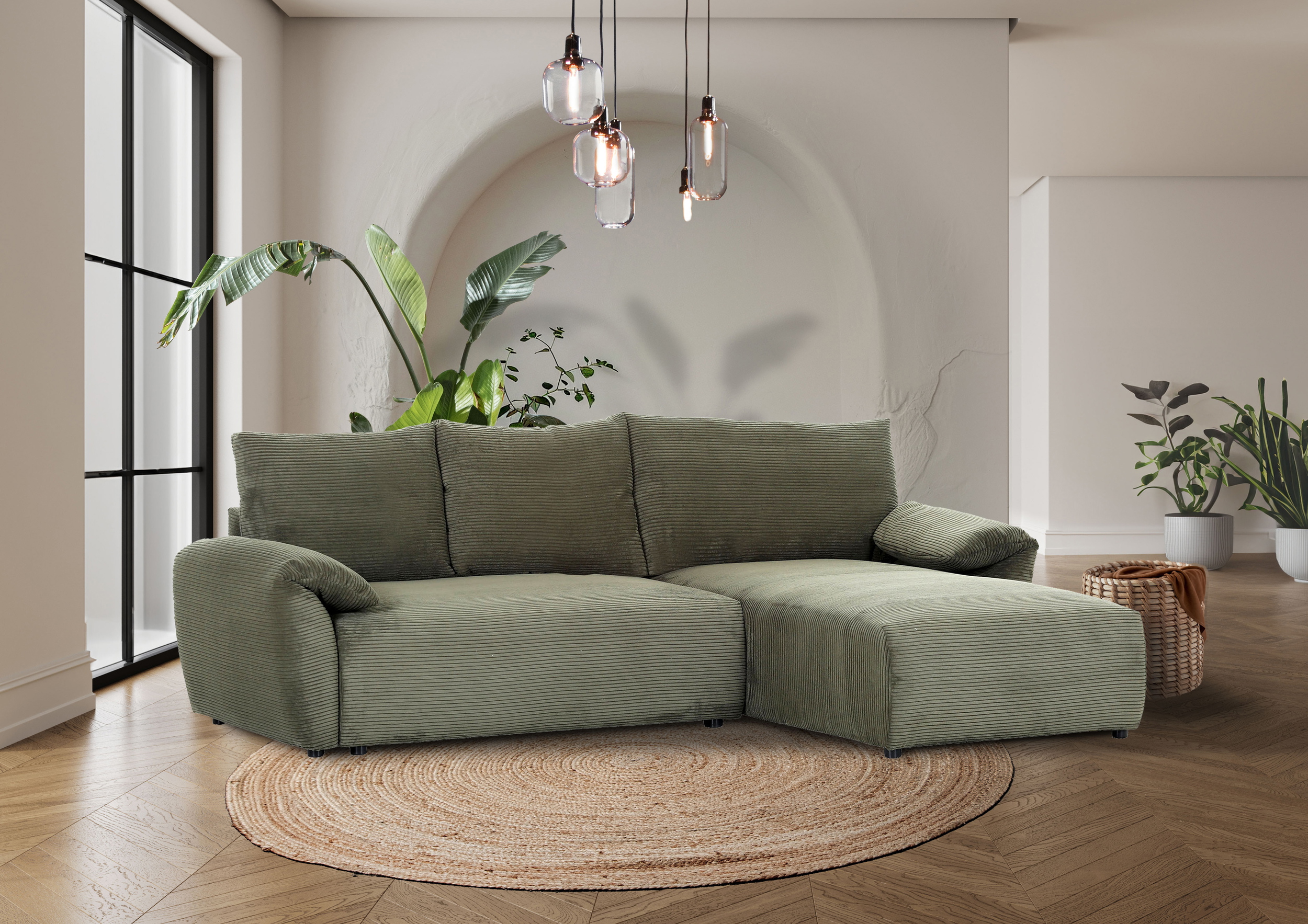 Ginger Moon Ecksofa Cuty mit Schlaffunktion in Trendstoff Cord Ginger Moon Ecksofa Cuty mit Schlaffunktion in Trendstoff Cord-0310Cuty00WW.6