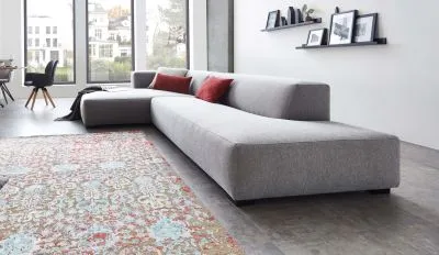 Cosyhome Living Eckkombination #8500 Grau links
