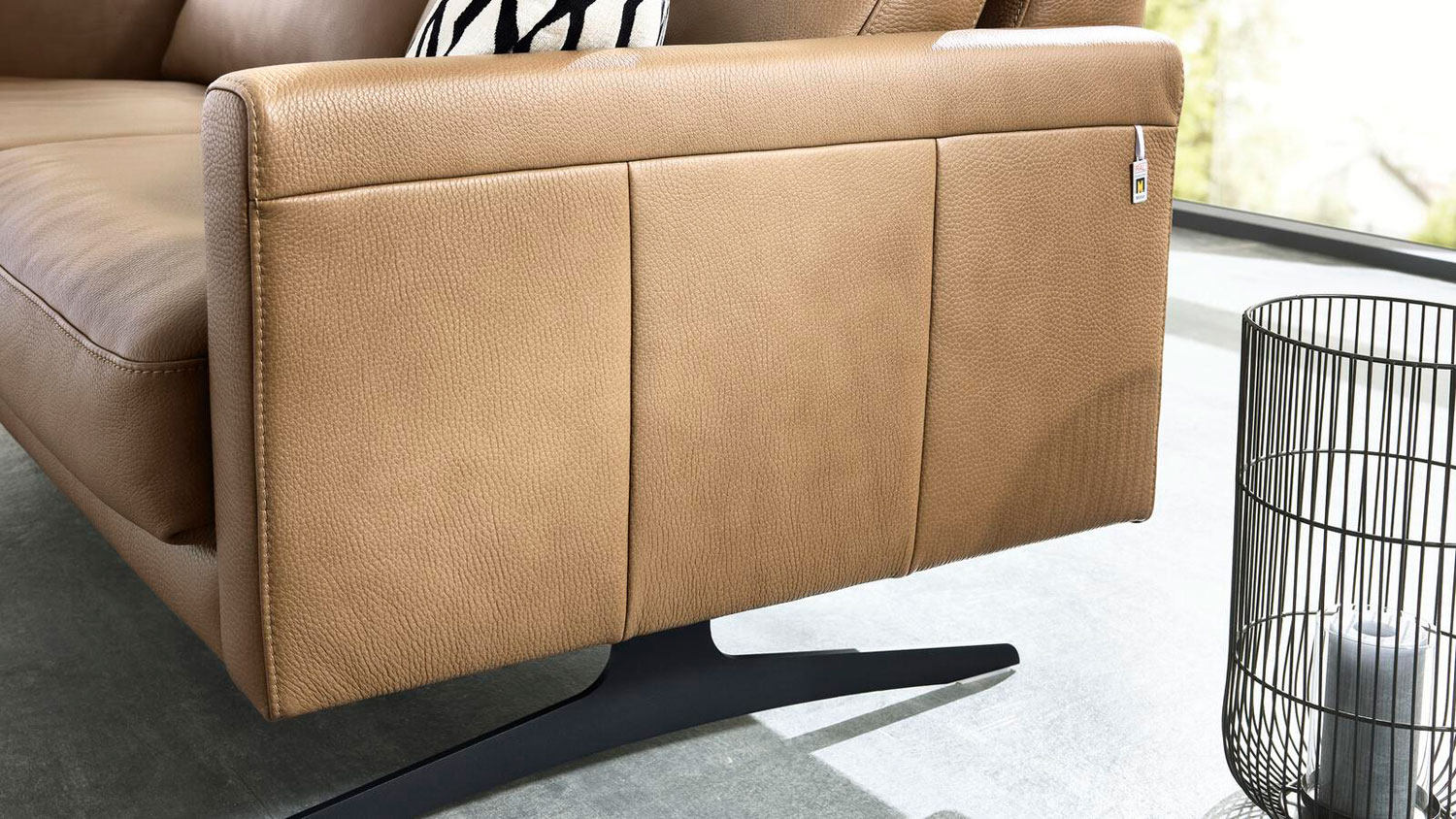 Interliving 4004 Leder Couchgarnitur