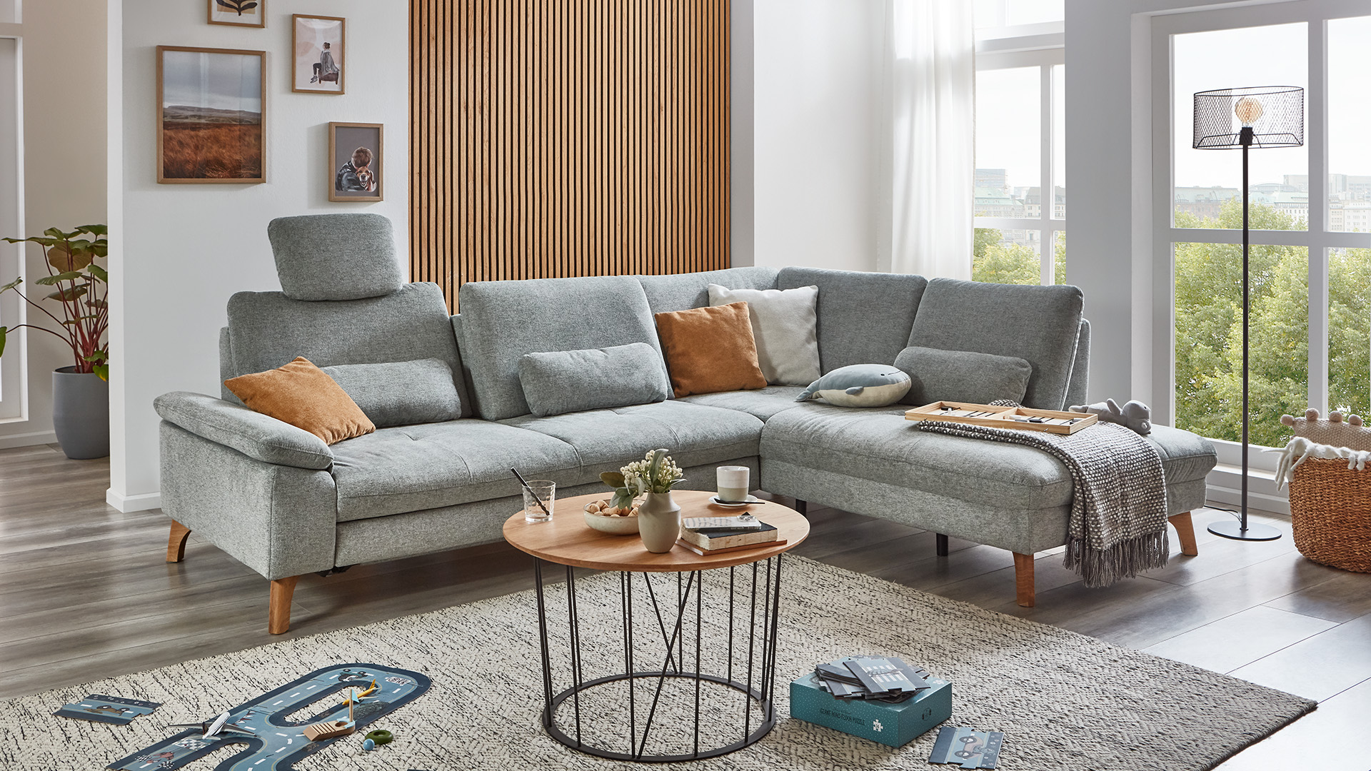 Modulmaster Ecksofa MM-PP 1207 in Stoff Modulmaster Ecksofa MM-PP 1207 in Stoff