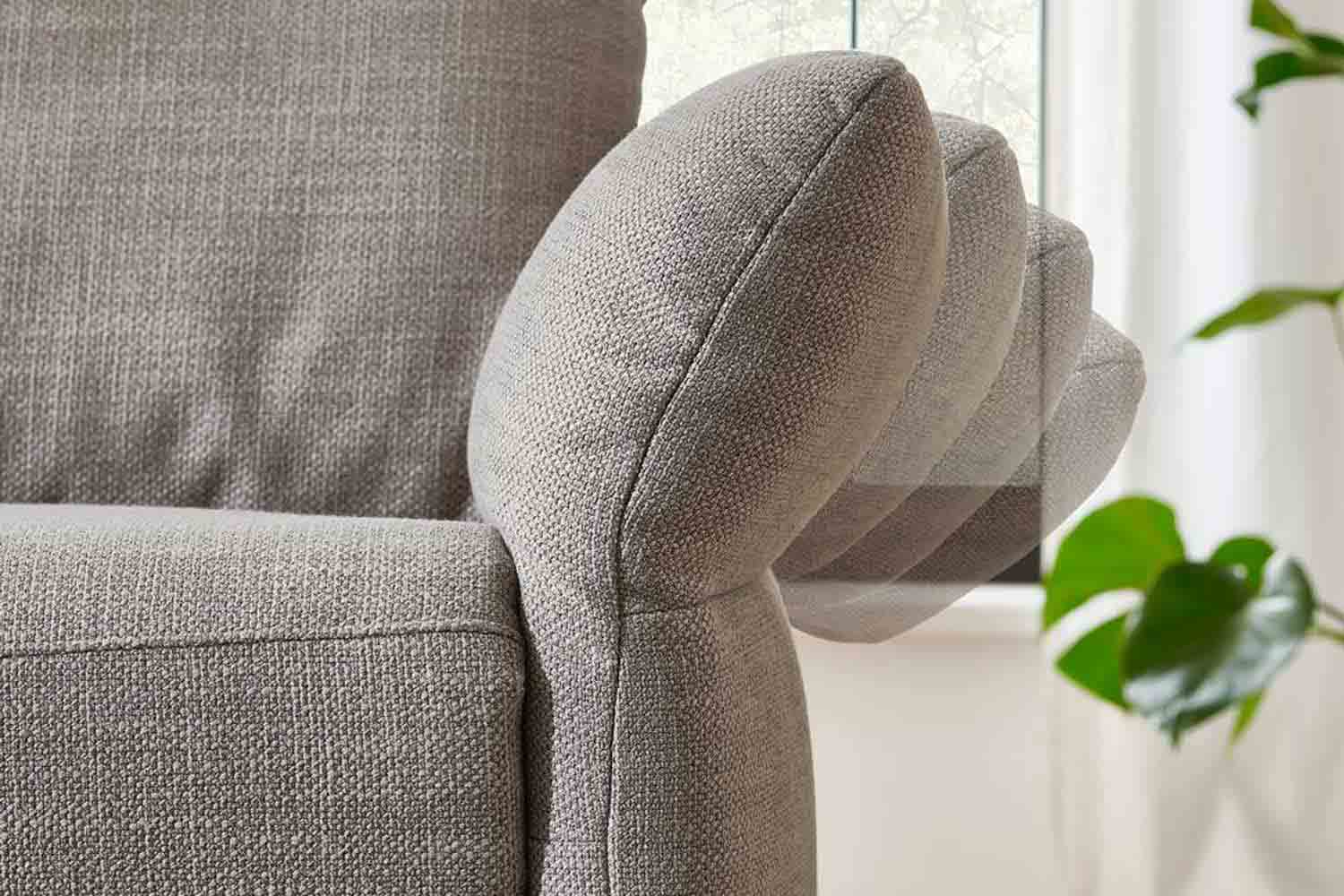 Carina Ecksofa L-Form in Stoff 