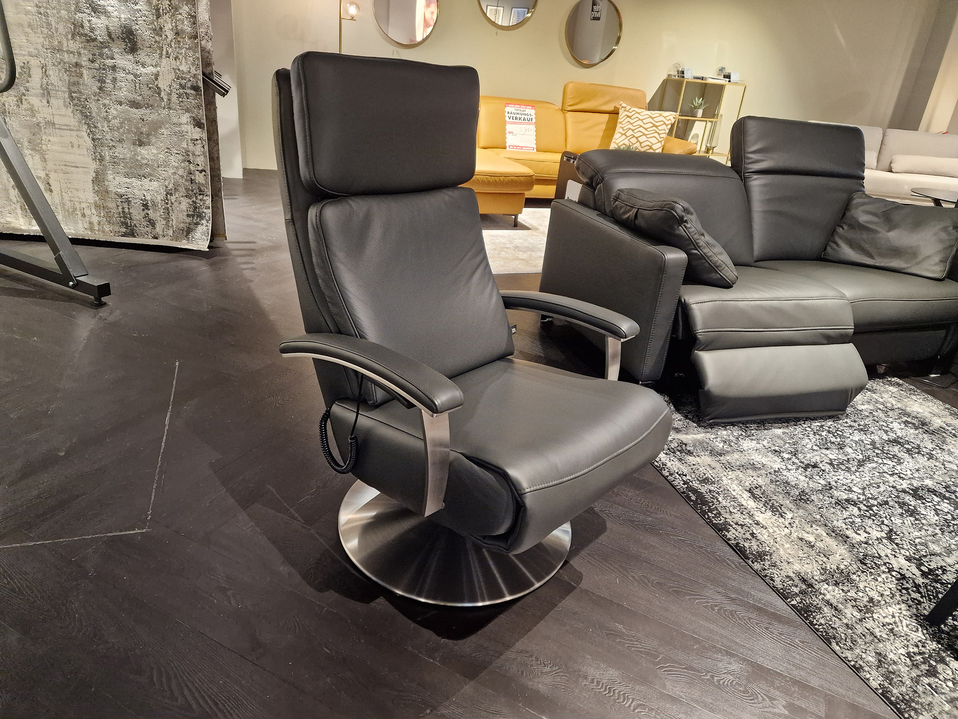 Interliving Sessel IL 4541 inkl. motorischer Relaxfunktion in Leder  -0195001400-36WW-A
