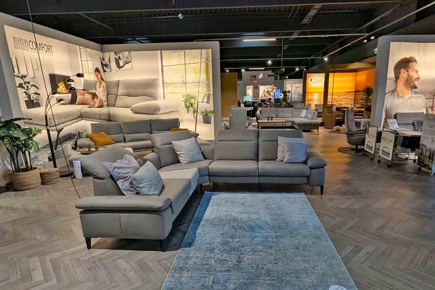 Thomas Brunner Ecksofa Edition No.4 inkl. motorischer Relaxfunktion in Leder