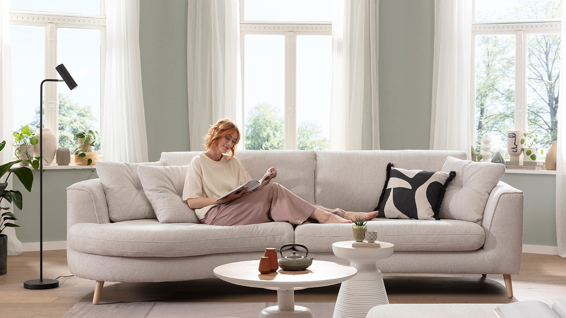 Ginger Moon Big Sofa Carpino in Stoff -0310Carpino00WW