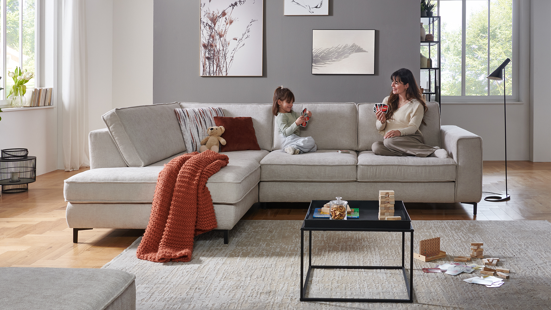 Modulmaster Ecksofa MM-MP 1201 in Stoff Modulmaster Ecksofa MM-MP 1201 in Stoff