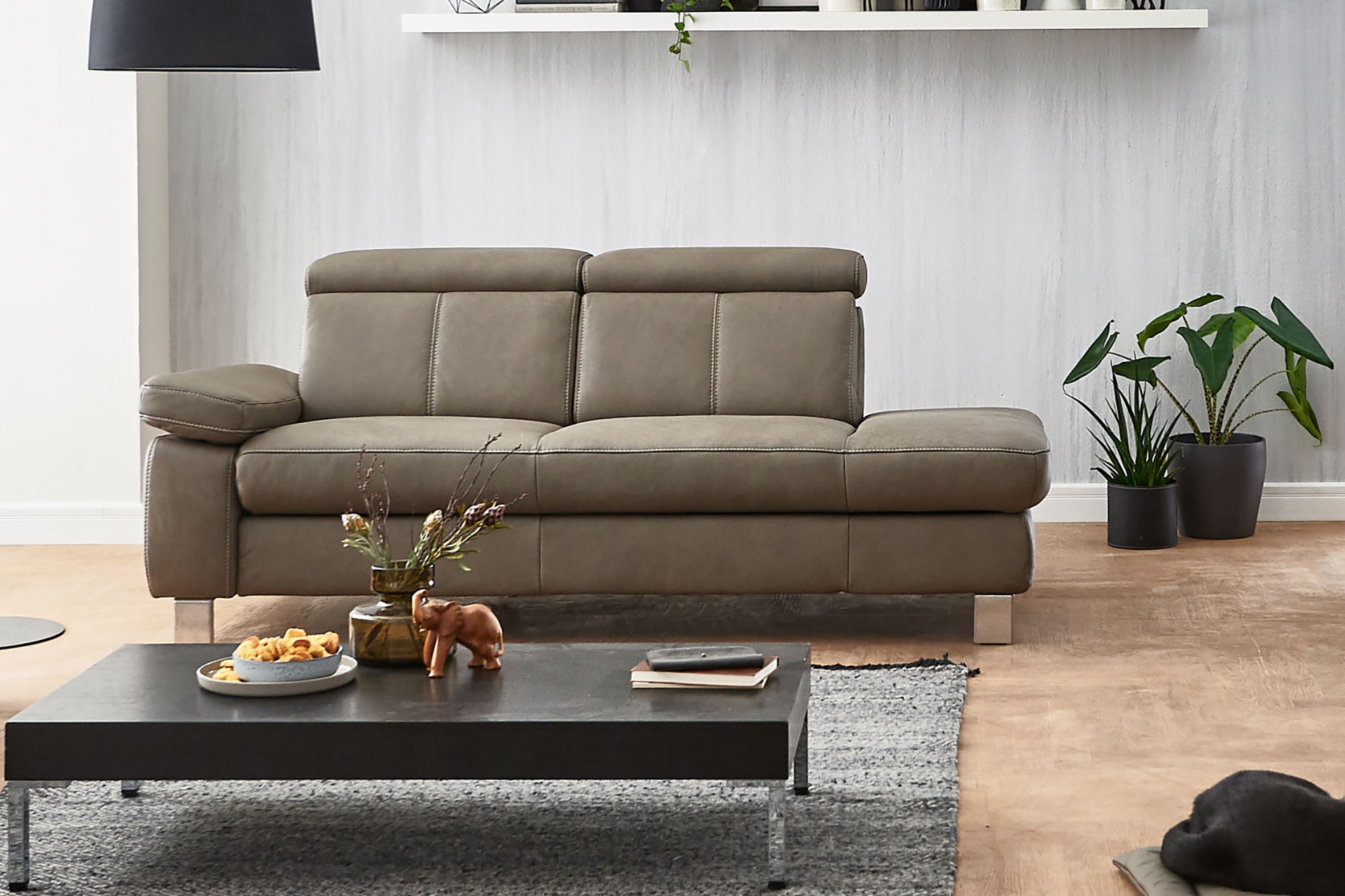 Son Vida Leder Couchgarnitur voller möglichkeiten