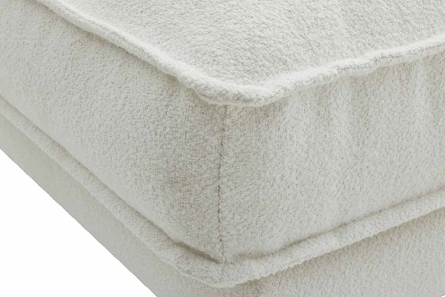 Ecksofa Roomio 4102 in Trendstoff Bouclé 
