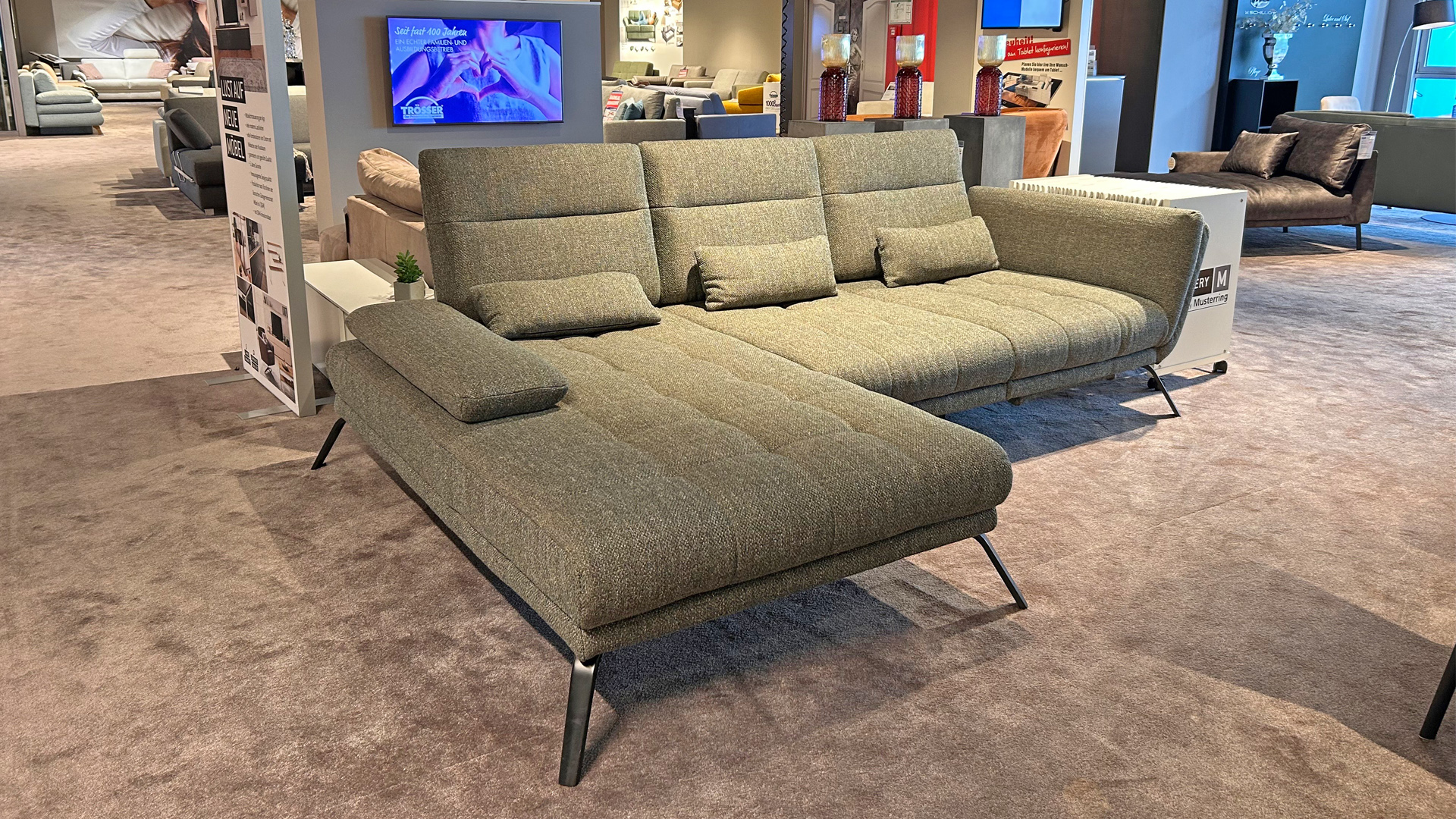 Ecksofa mit manueller Sitztiefenverstellung in Stoff-0768025402-35WW-A