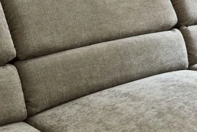 Carina Ecksofa L-Form inkl. manueller Rückenverstellung in Stoff