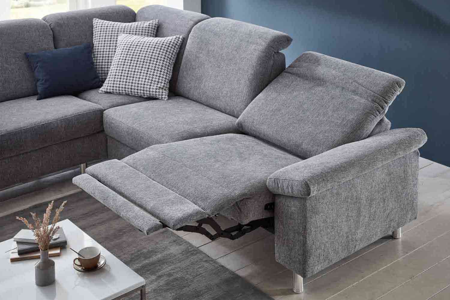 Stoff Ecksofa L-Form 