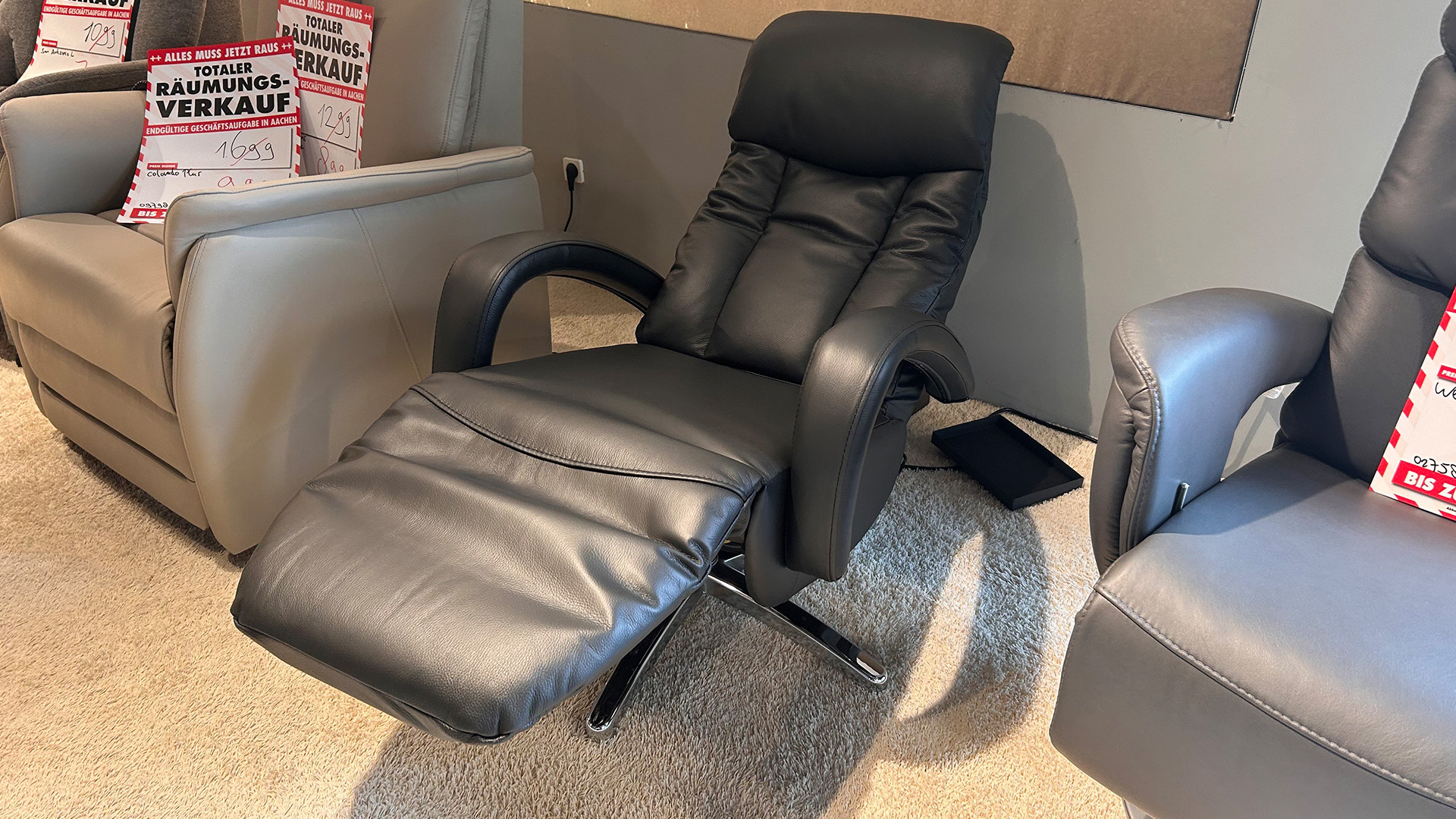 Relaxsessel mit 3-motorischer Relaxfunktion in Dickleder-Lederlook-0979810005-36WW-A