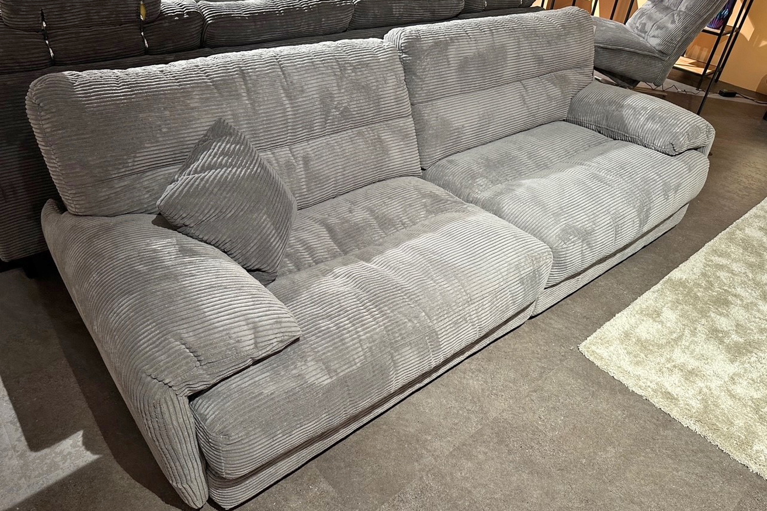 Cuoio Big Sofa in Trendstoff Cord-0597100200-01WW-A