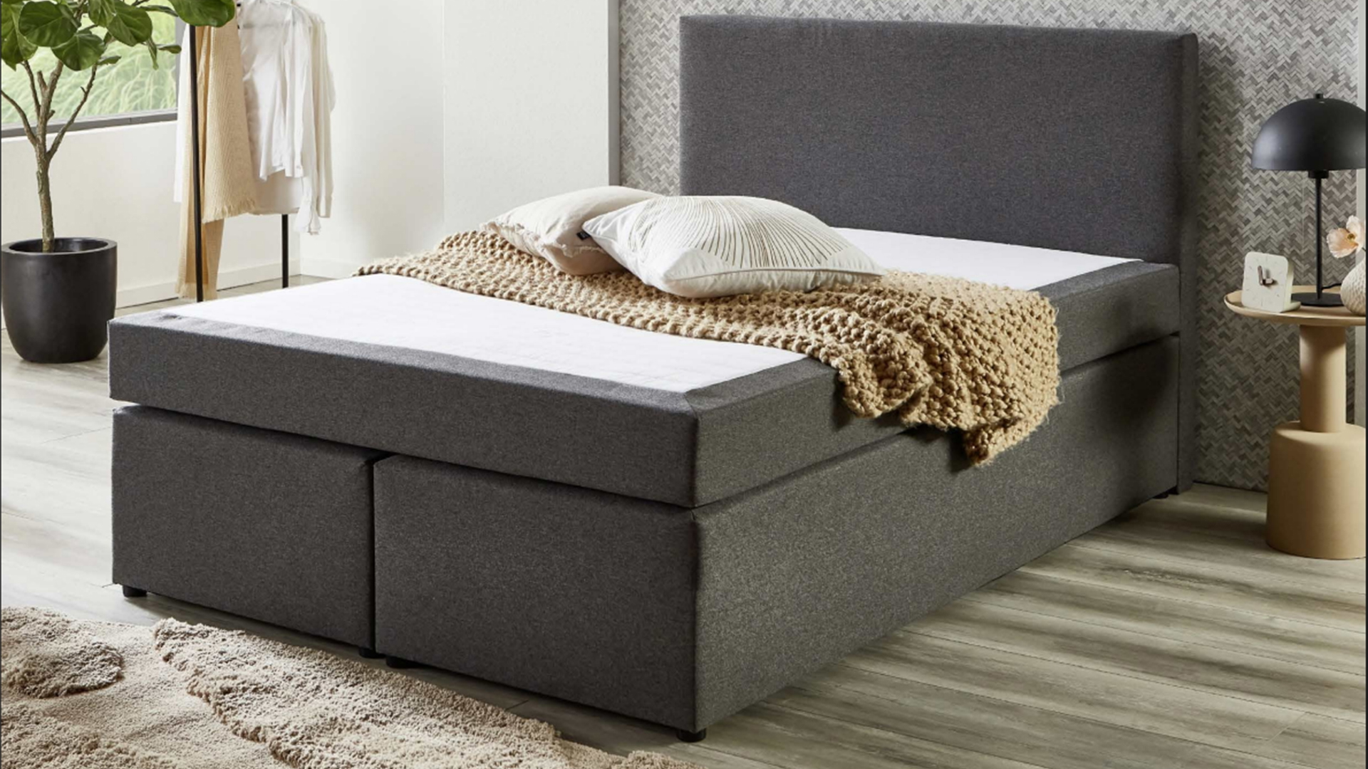 Boxspringbett Aspen 140x200cm 