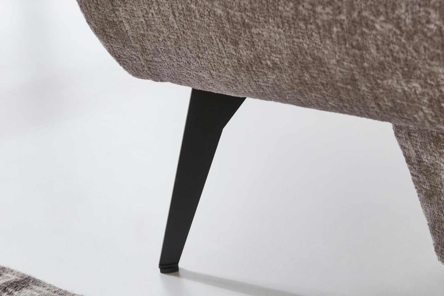Stoff Schlafsofa inkl. Schlaffunktion und Bettkasten 