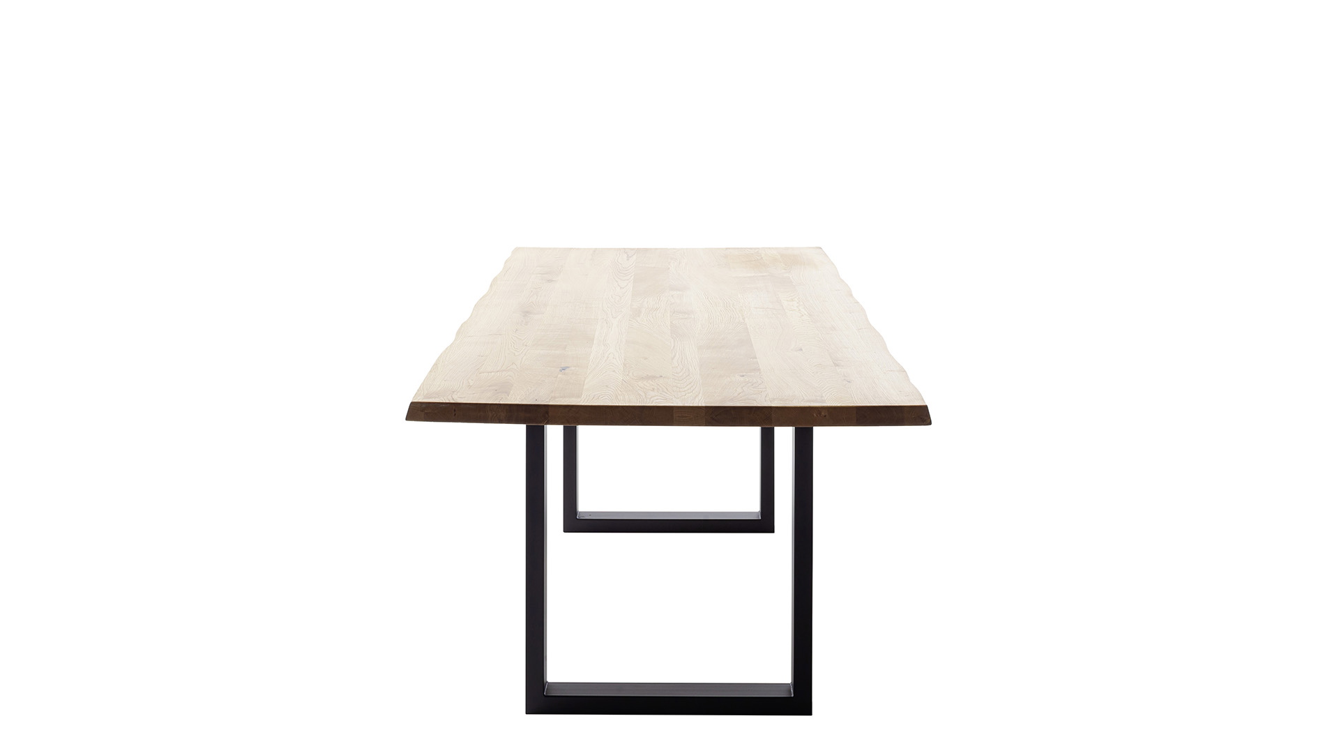 Massivholz Esstisch Rocca mit Baumkante Wildeiche-04970001WW