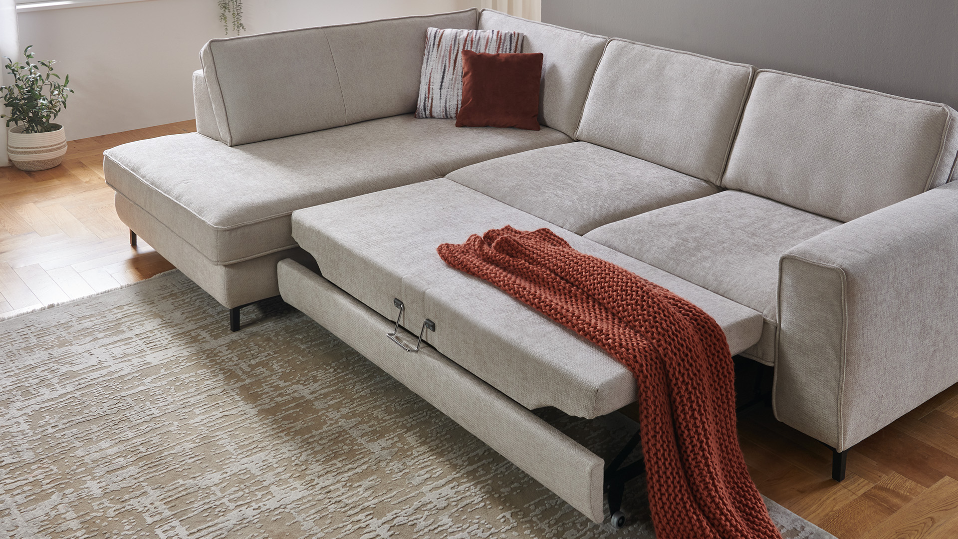 Modulmaster Ecksofa MM-MP 1201 in Stoff Modulmaster Ecksofa MM-MP 1201 in Stoff