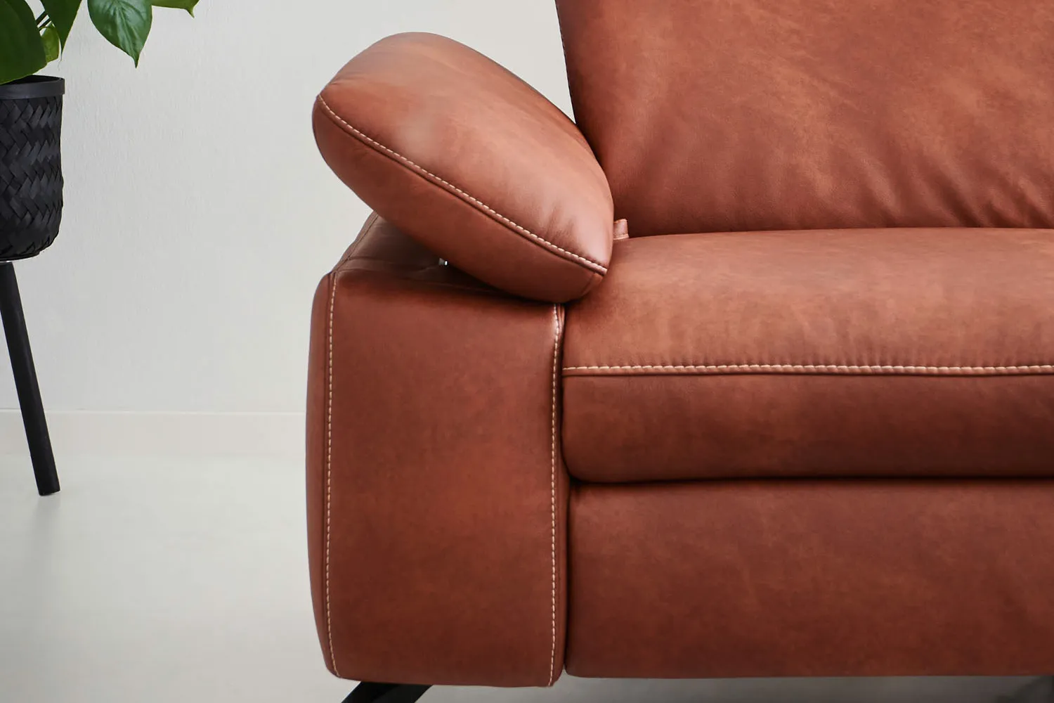 Stoff Ecksofa in L-Form