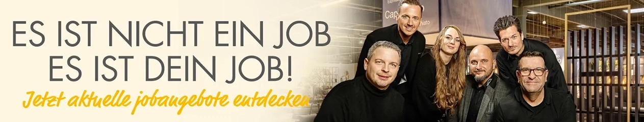 Es ist nicht ein Job - Es ist Dein Job!