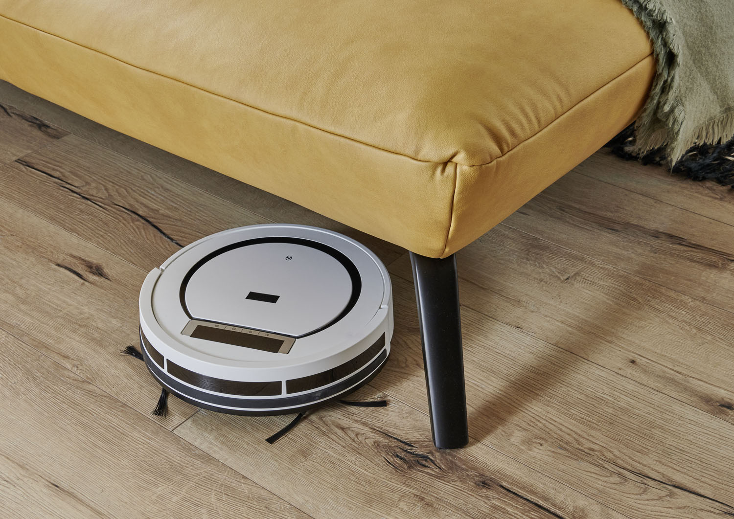 Stoff Ecksofa in L-Form
