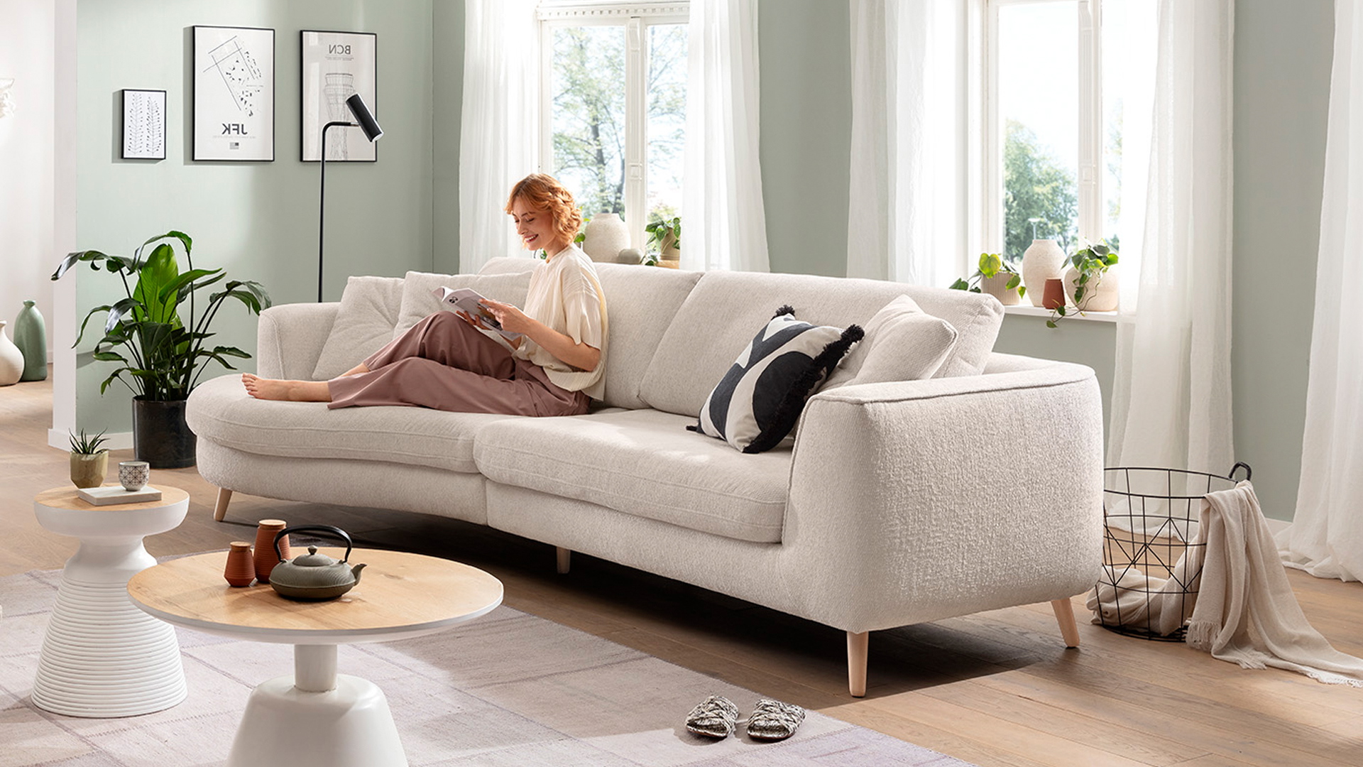 Ginger Moon Big Sofa Carpino in Stoff -0310Carpino00WW