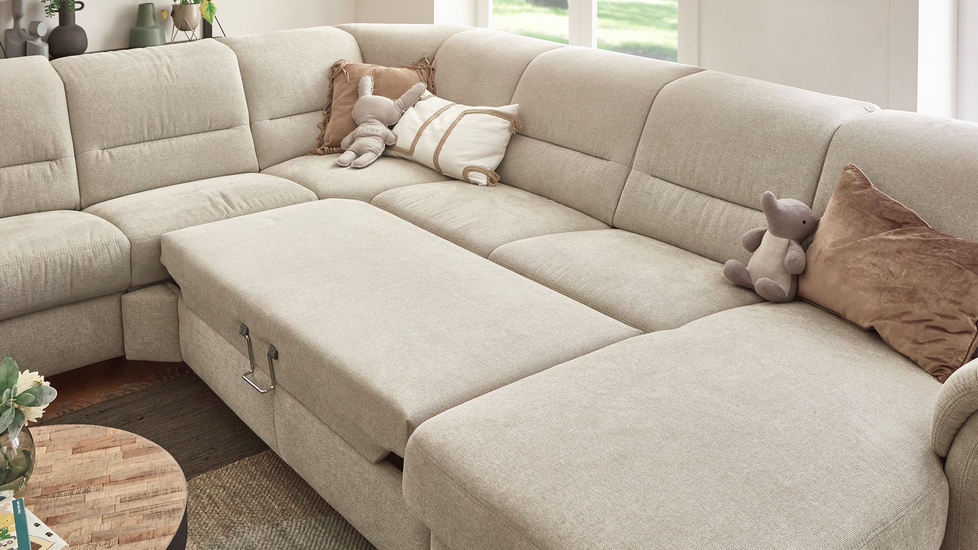 Modulmaster Wohnlandschaft Cosmos High im EcoTouch Stoff Modulmaster Wohnlandschaft Cosmos High im EcoTouch Stoff