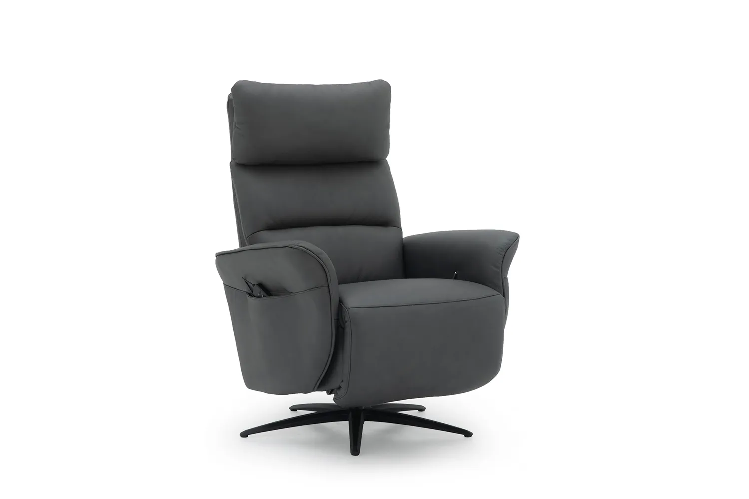 Leder Relaxsessel 120 inkl. 3-motorische Relaxfunktion mit Herz-Waage