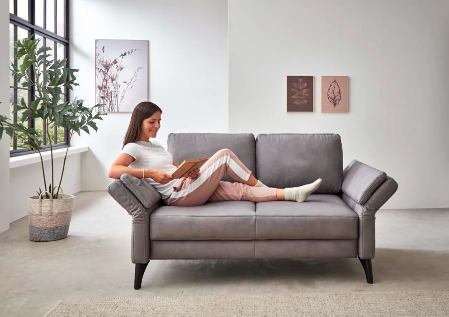 Schlafsofa in Stoff mit Easy Lift Funktion