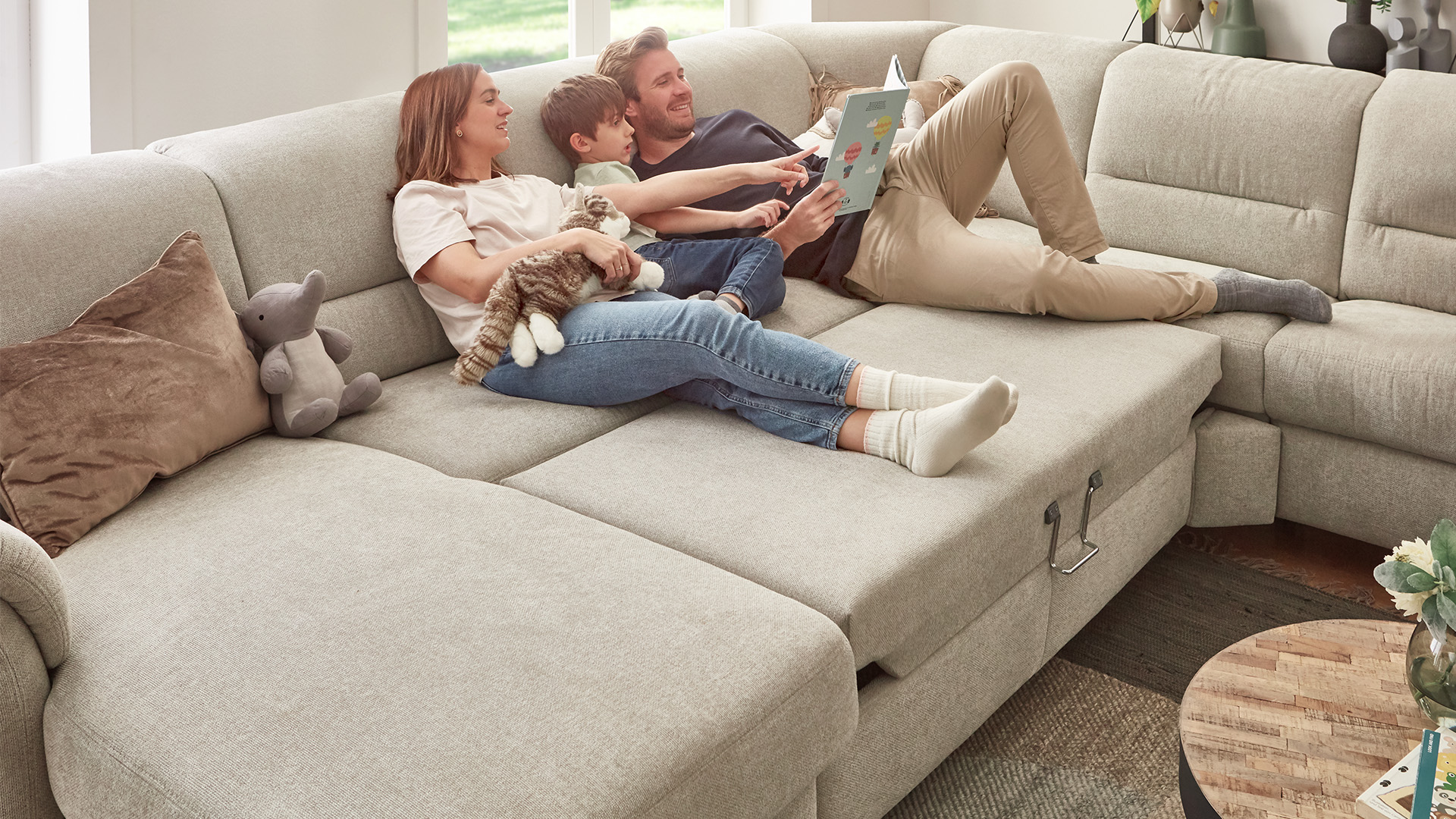 Modulmaster Wohnlandschaft Cosmos High im EcoTouch Stoff Modulmaster Wohnlandschaft Cosmos High im EcoTouch Stoff