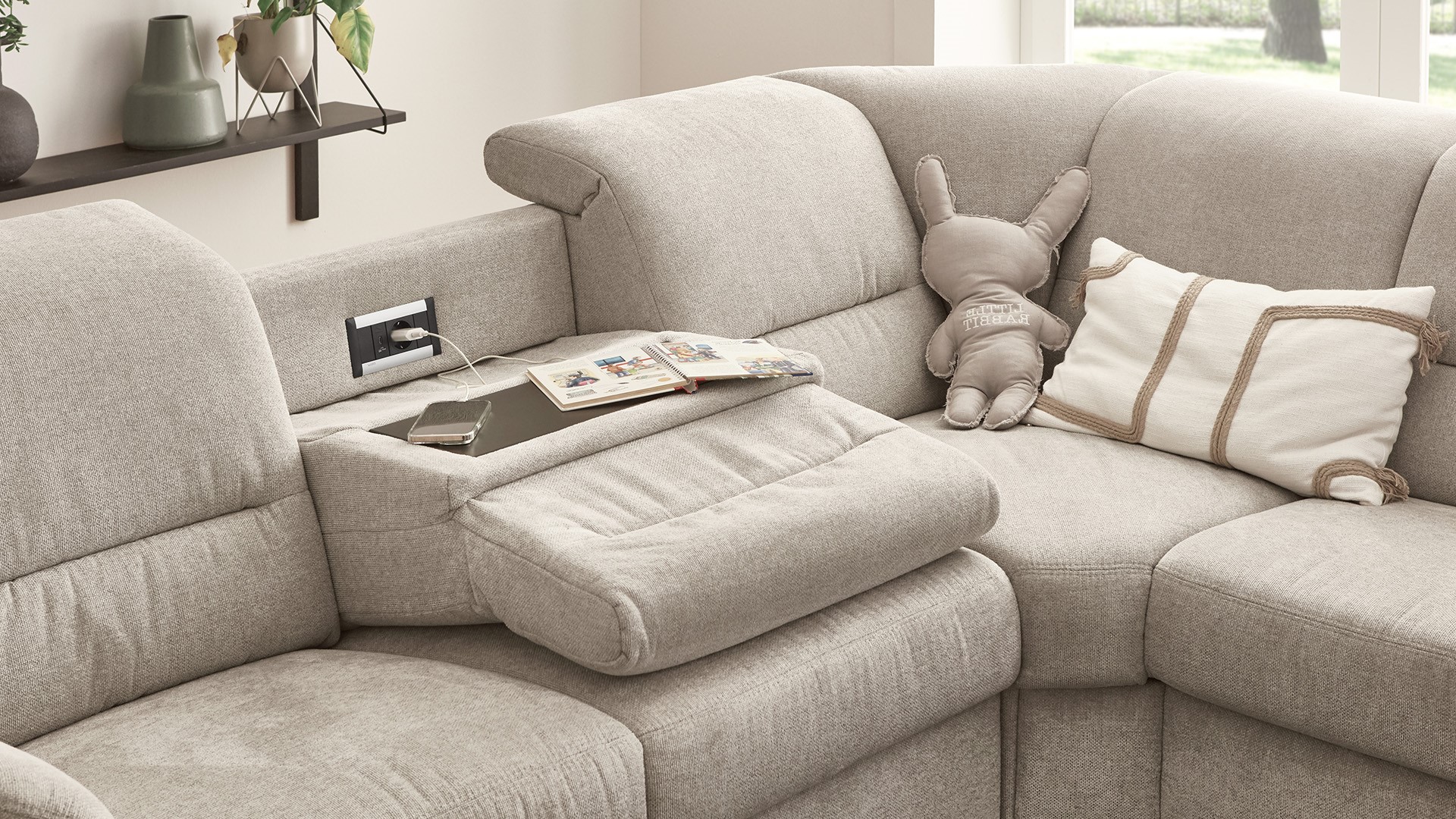 Modulmaster Wohnlandschaft Cosmos High im EcoTouch Stoff Modulmaster Wohnlandschaft Cosmos High im EcoTouch Stoff