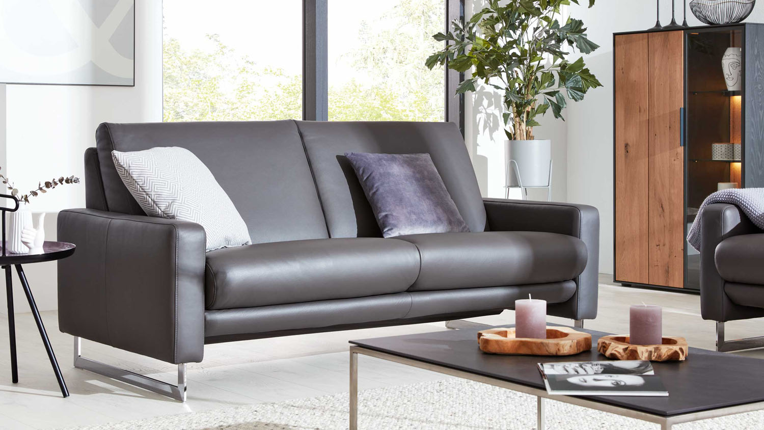 Echt Leder Sofakombination Interliving 4001
