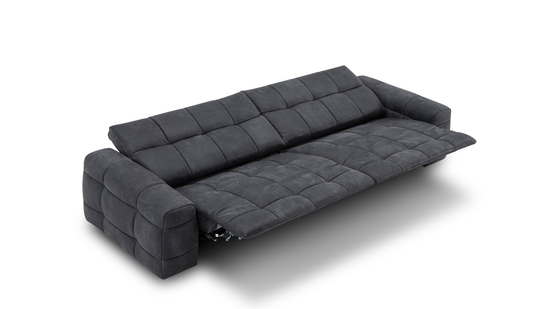 CAMPO DE´FIORI Designer Sofa Maxime mit Kopfteilverstellung in Leder-05960131WW
