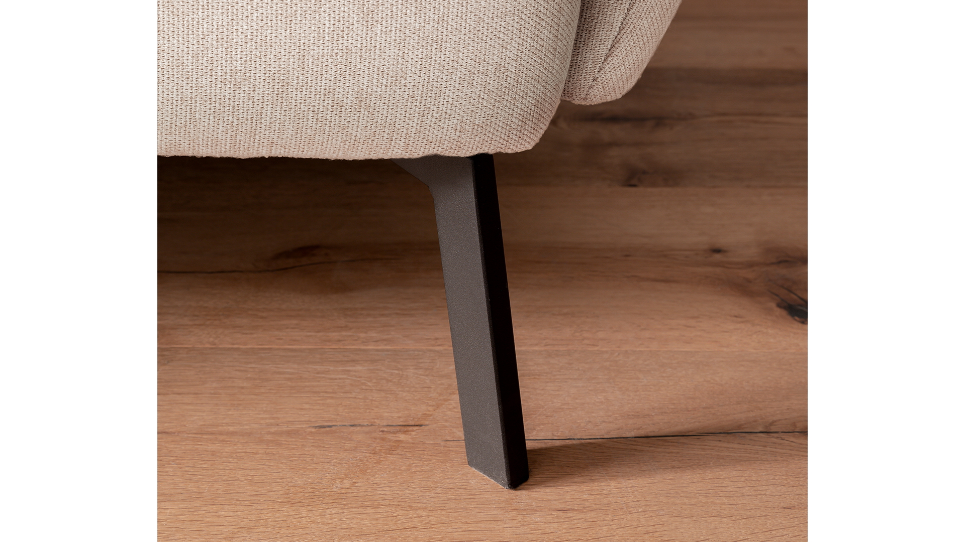 Ecksofa Neela mit losen Rückenkissen Stoff