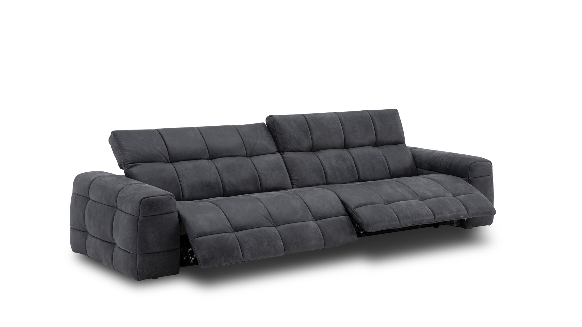 CAMPO DE´FIORI Designer Sofa Maxime mit Kopfteilverstellung in Leder-05960131WW